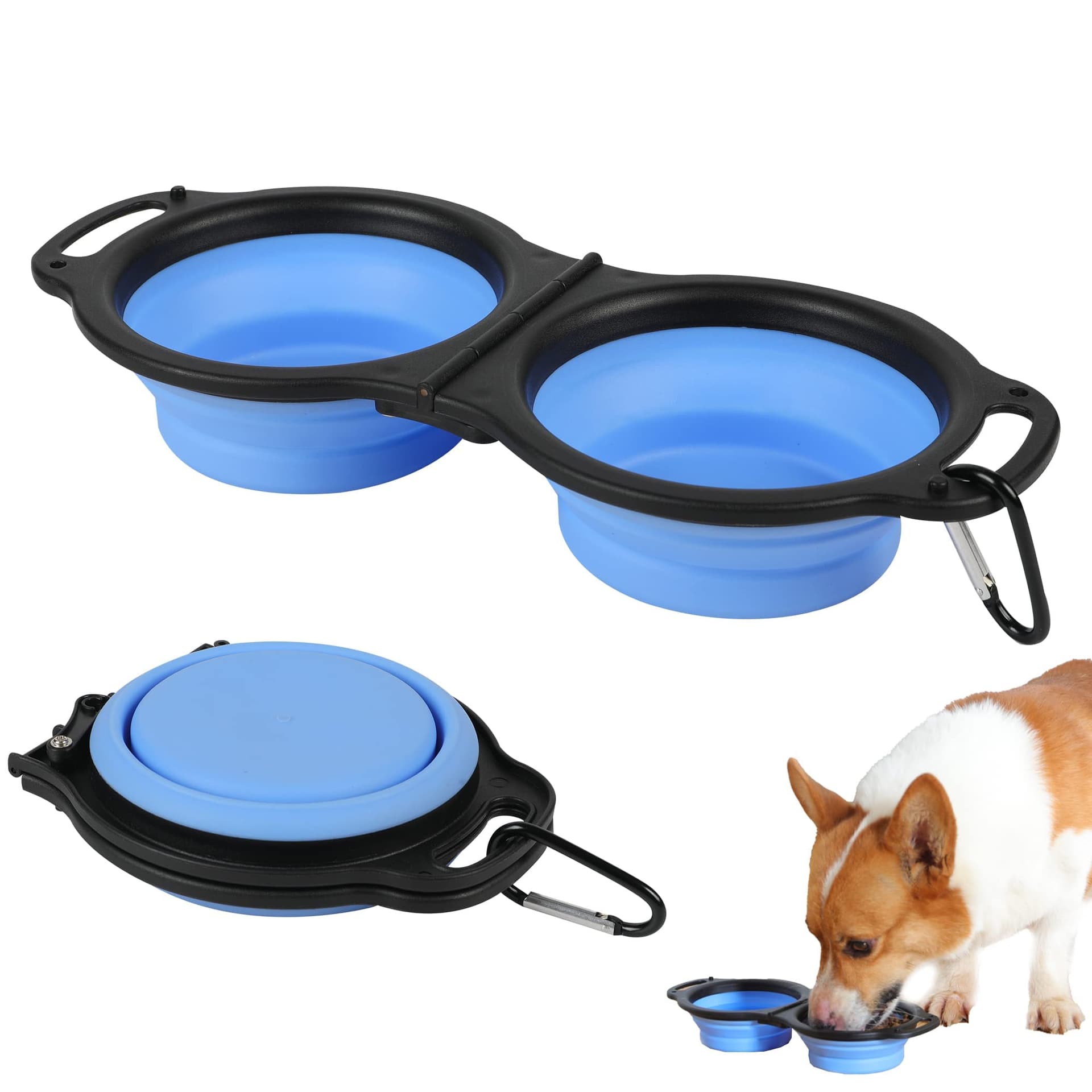 Collapsible Travel Bowl Set