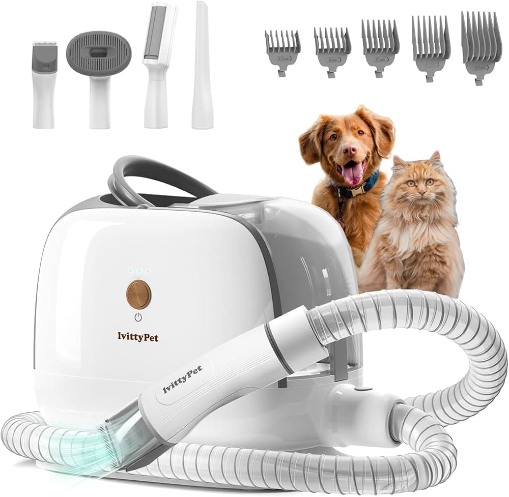 Pet Grooming Vacuum Kit