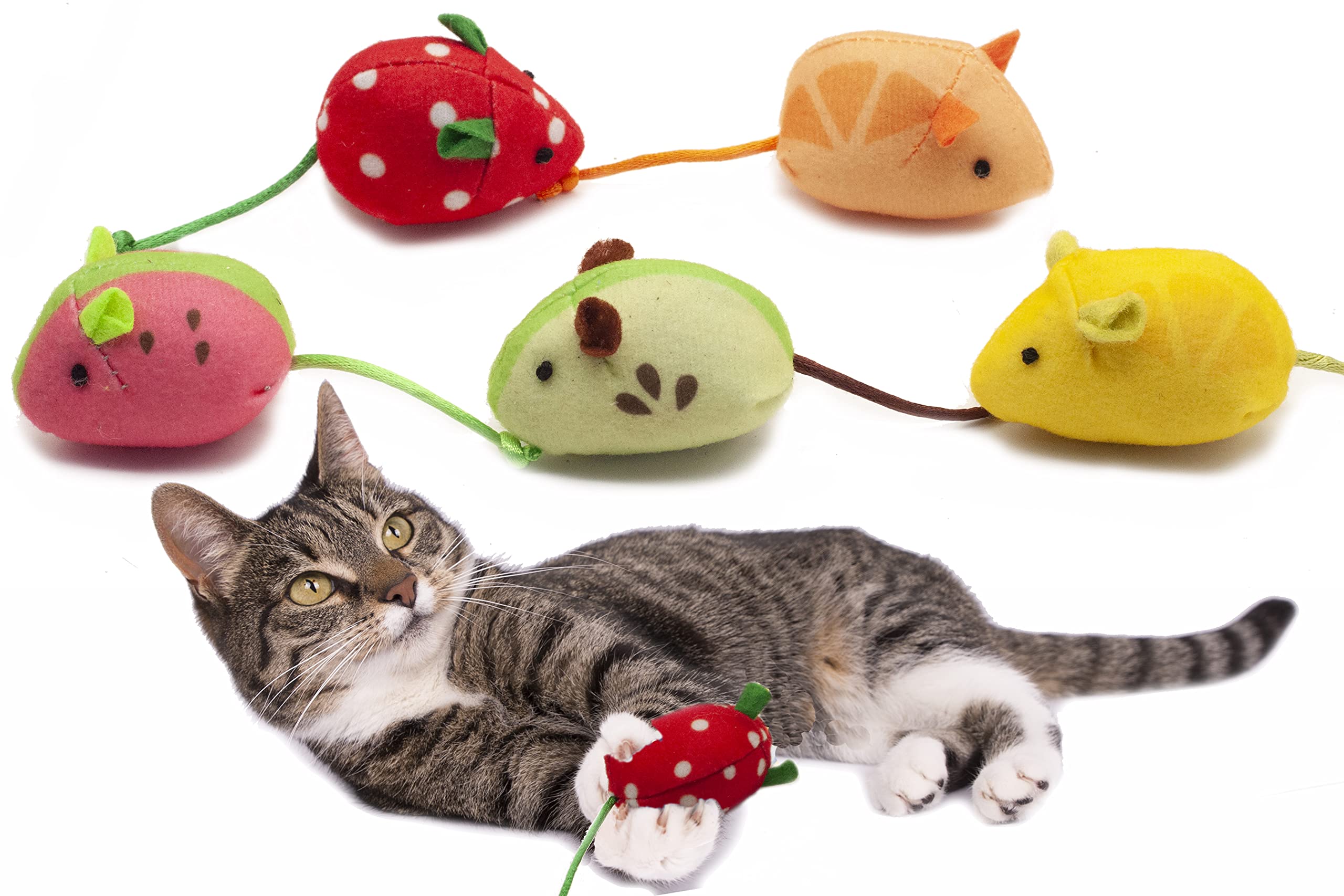 Catnip Mice Toy Pack thumbnail 2