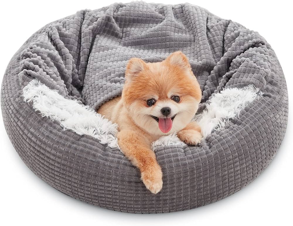 Cozy Cave Pet Bed thumbnail 7
