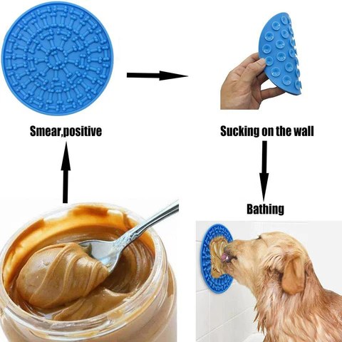 Lick Mat with Suction Cups thumbnail 7