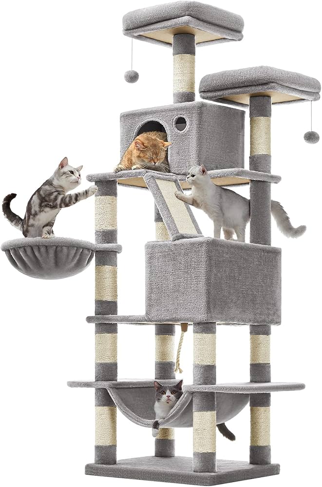 Multi-Level Cat Tree Tower thumbnail 7