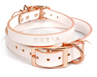 Personalized Leather Dog Collar thumbnail 6