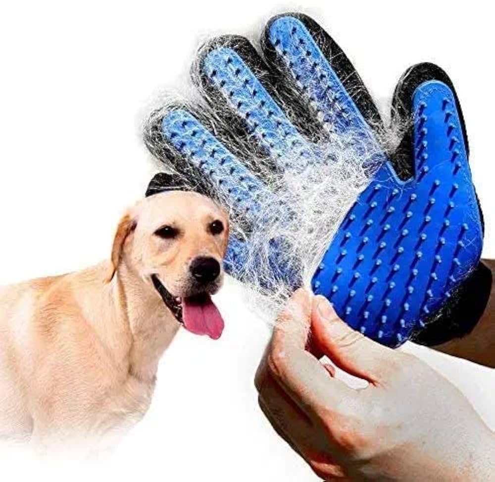 Pet Grooming Glove Pair thumbnail 3