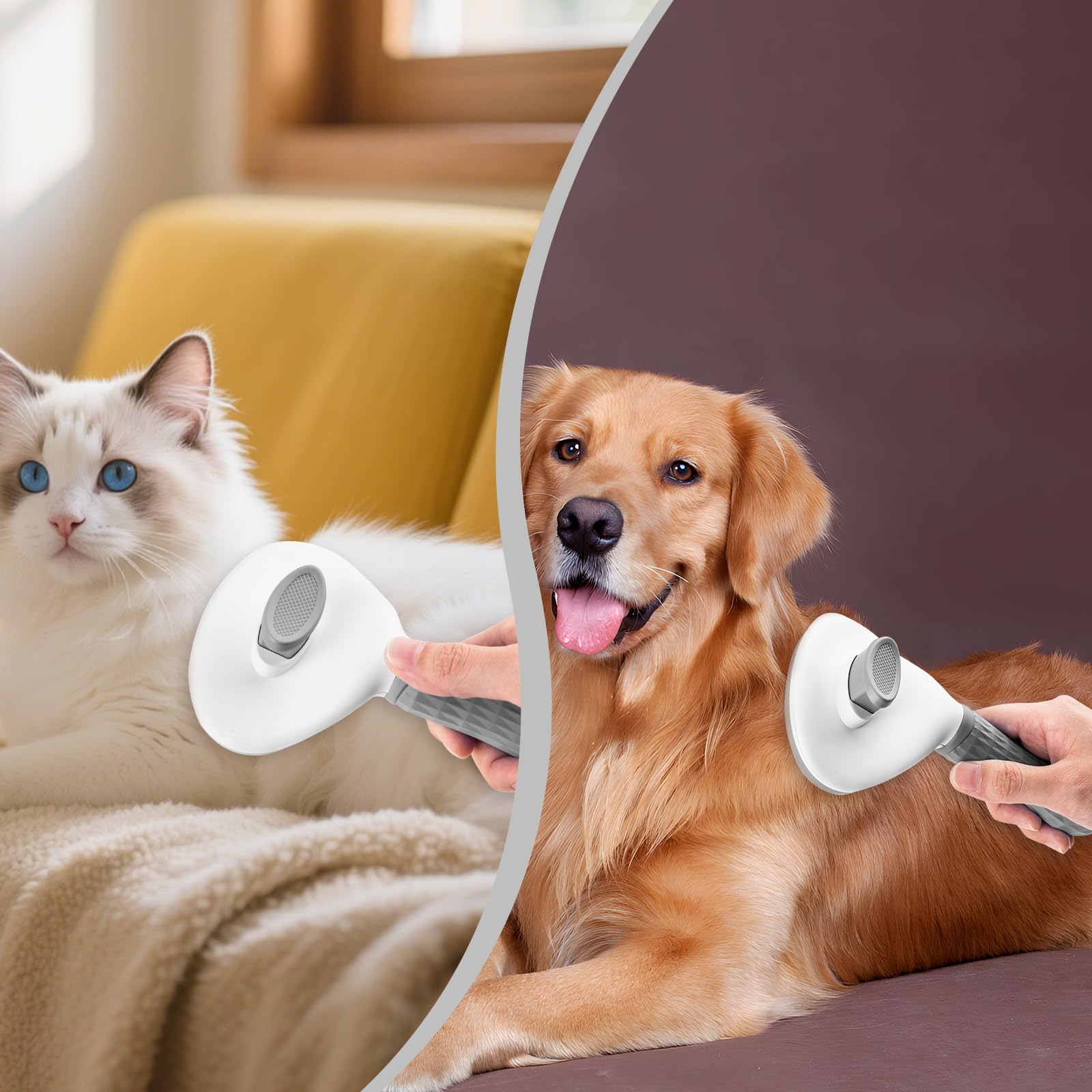 Self-Cleaning Slicker Brush thumbnail 4